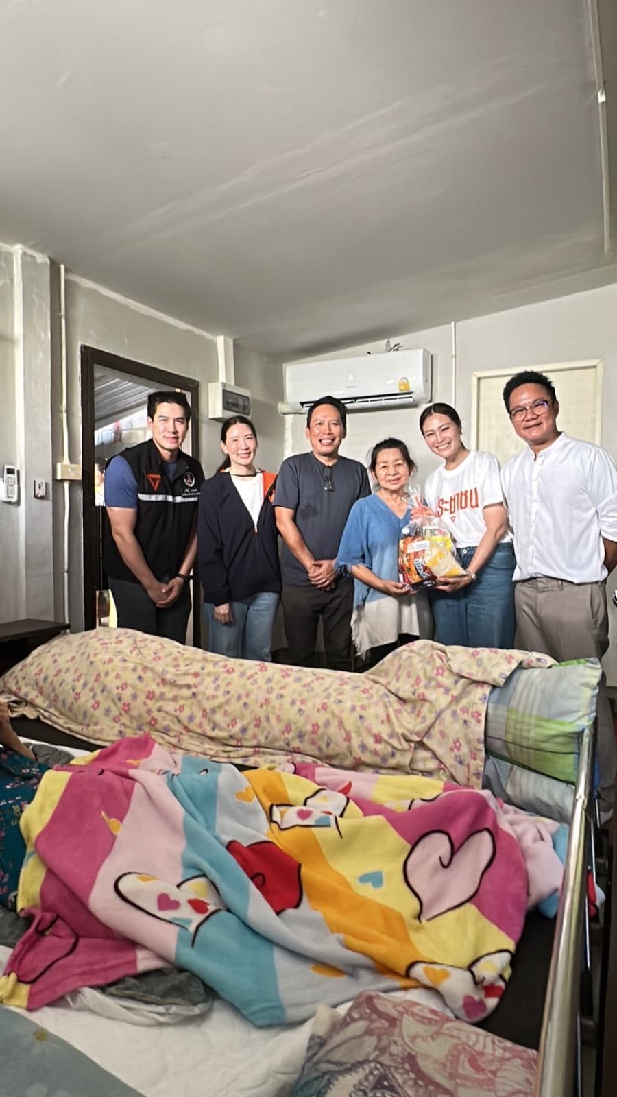 เยี่ยมกลุ่มเปราะบางร่วมกับ อสม. ชุมชนกู่เต้า